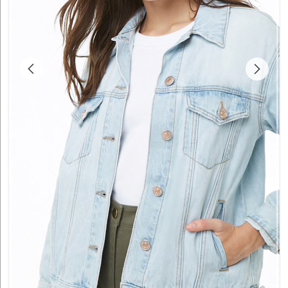 Light denim jacket